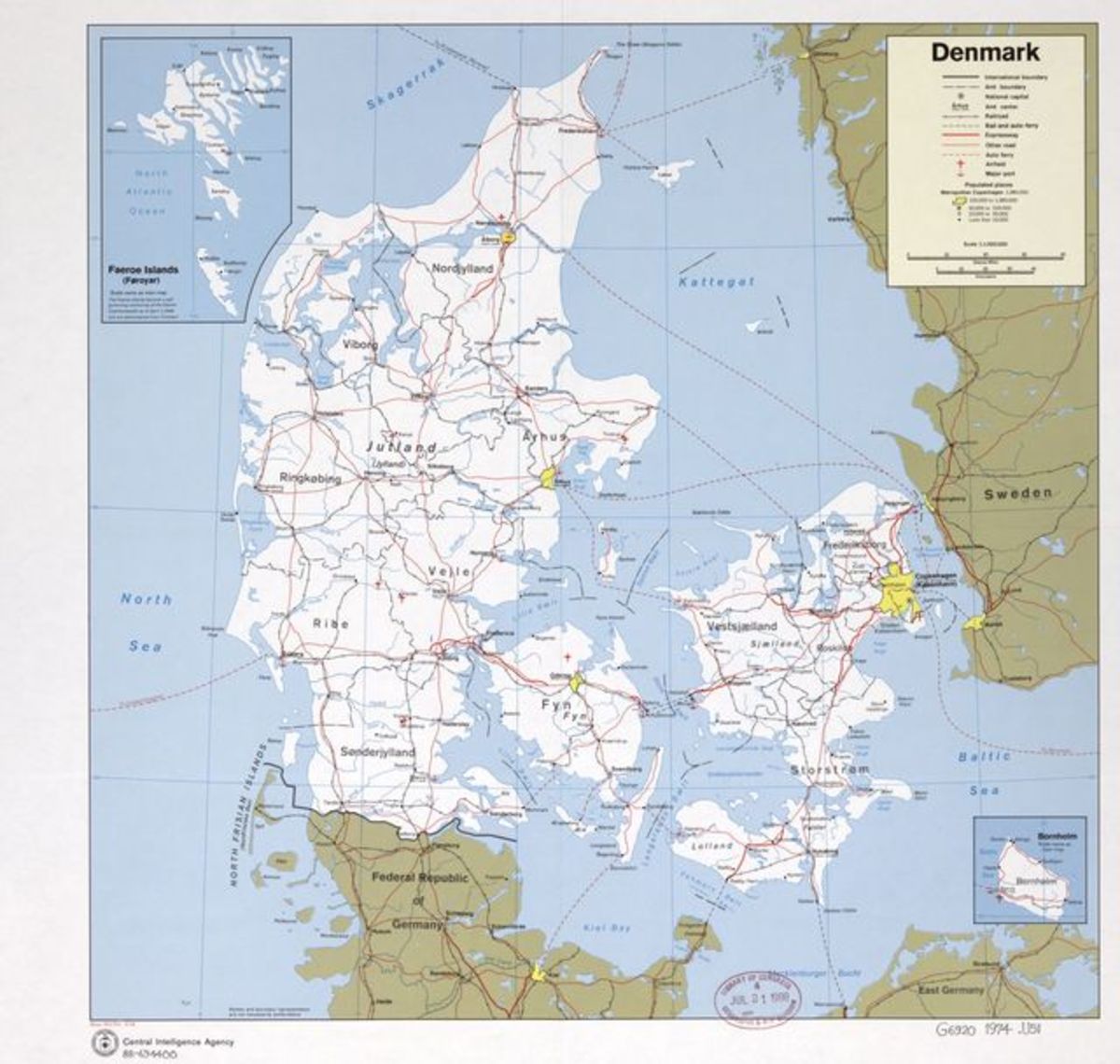 Read on to learn more about the physical features of Denmark.
