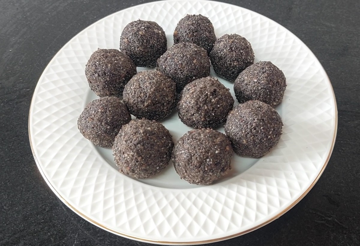 Black Sesame Seeds Laddu: Traditional Indian Sweet