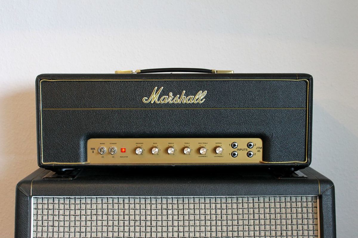 Marshall is known for powerful valve (tube) amplifiers.