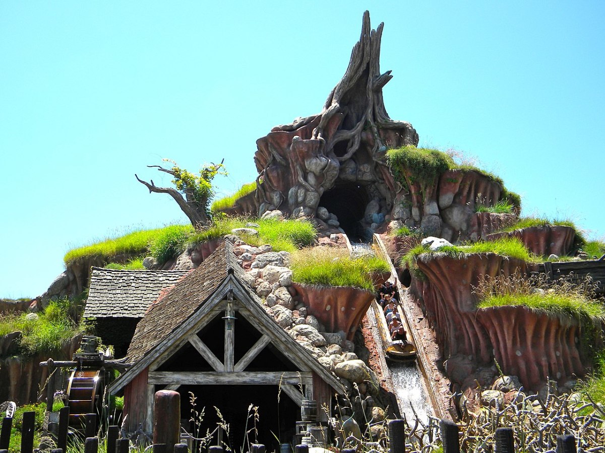 The popular ride Splash Mountain is based on the film "Song of the South." Disneyland is currently renovating the ride to no longer be based on the film. 