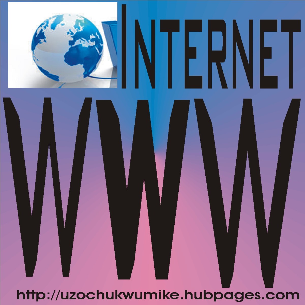 Most websites start with www. The www means world Wide Web. 
