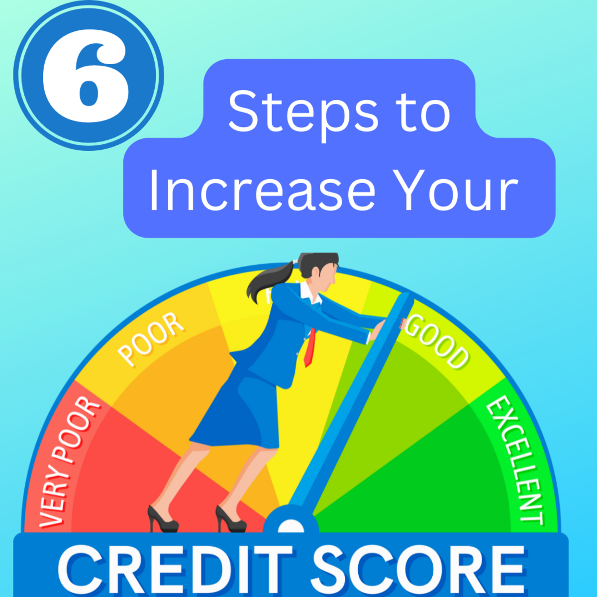 6 Easy Steps To Improve Your Credit Score HubPages