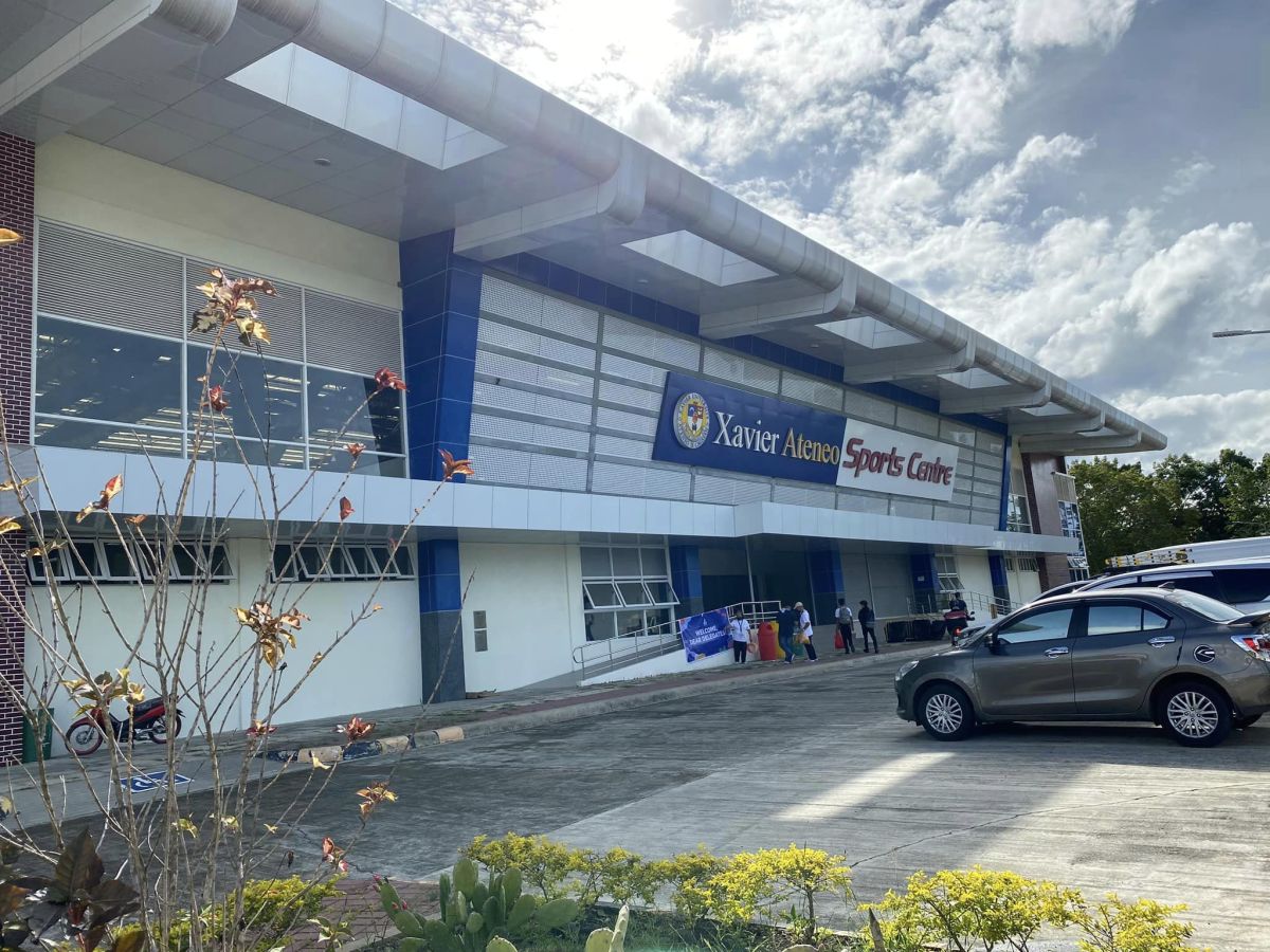 outside view of the event venue, Xavier Ateneo's Sports Centre located at Pueblo de Oro, Cagayan De Oro City