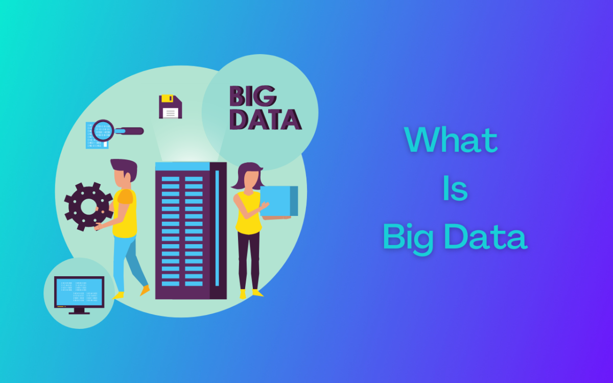 Made by Author in Canva | Big Data is the massive amounts of information