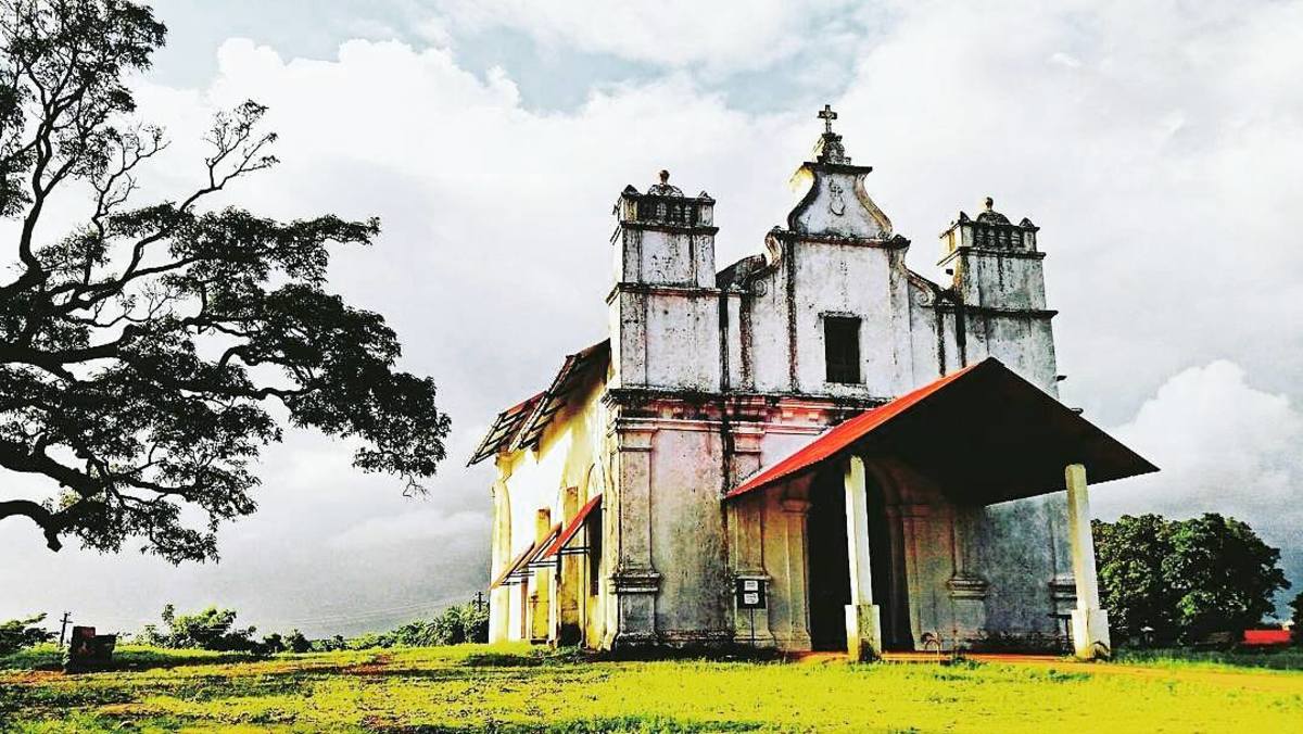 Three kings church—the most haunted place in Goa. 