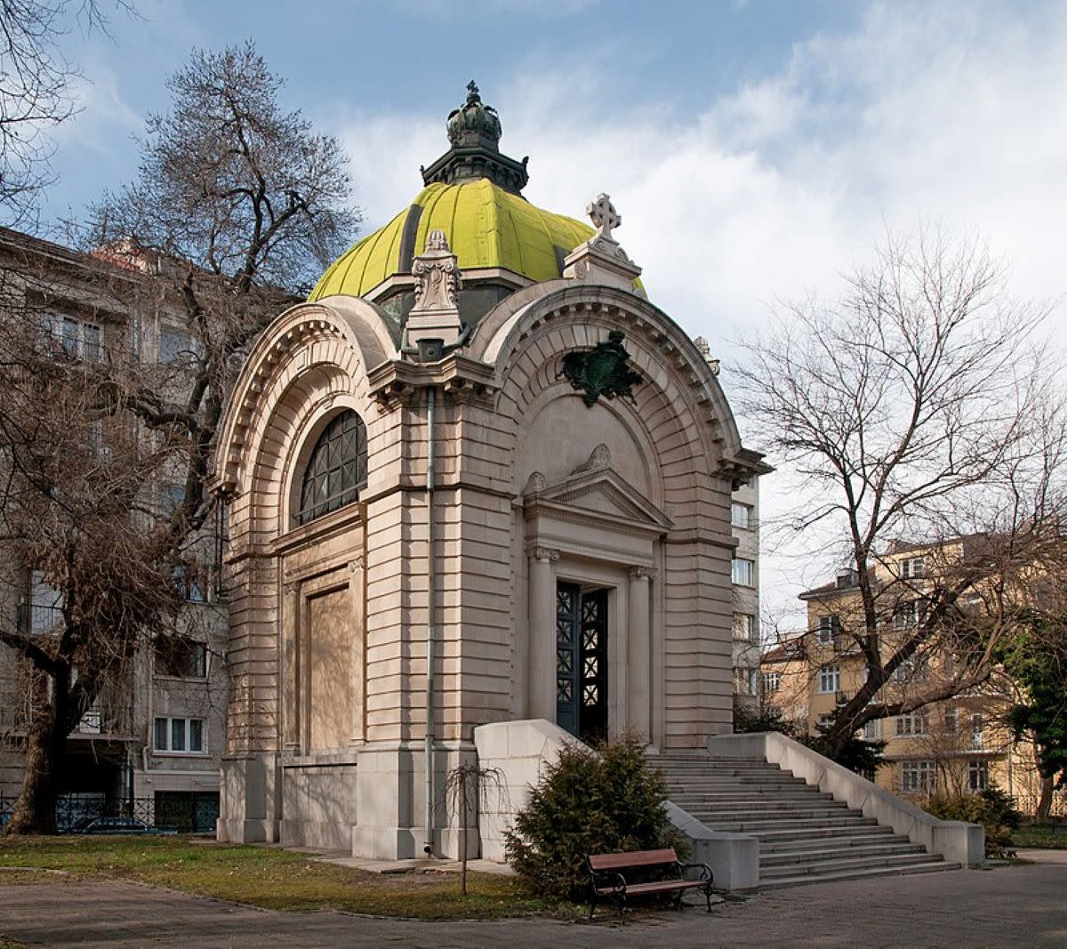 The Battenberg Mausoleum in Sofia, Bulgaria.