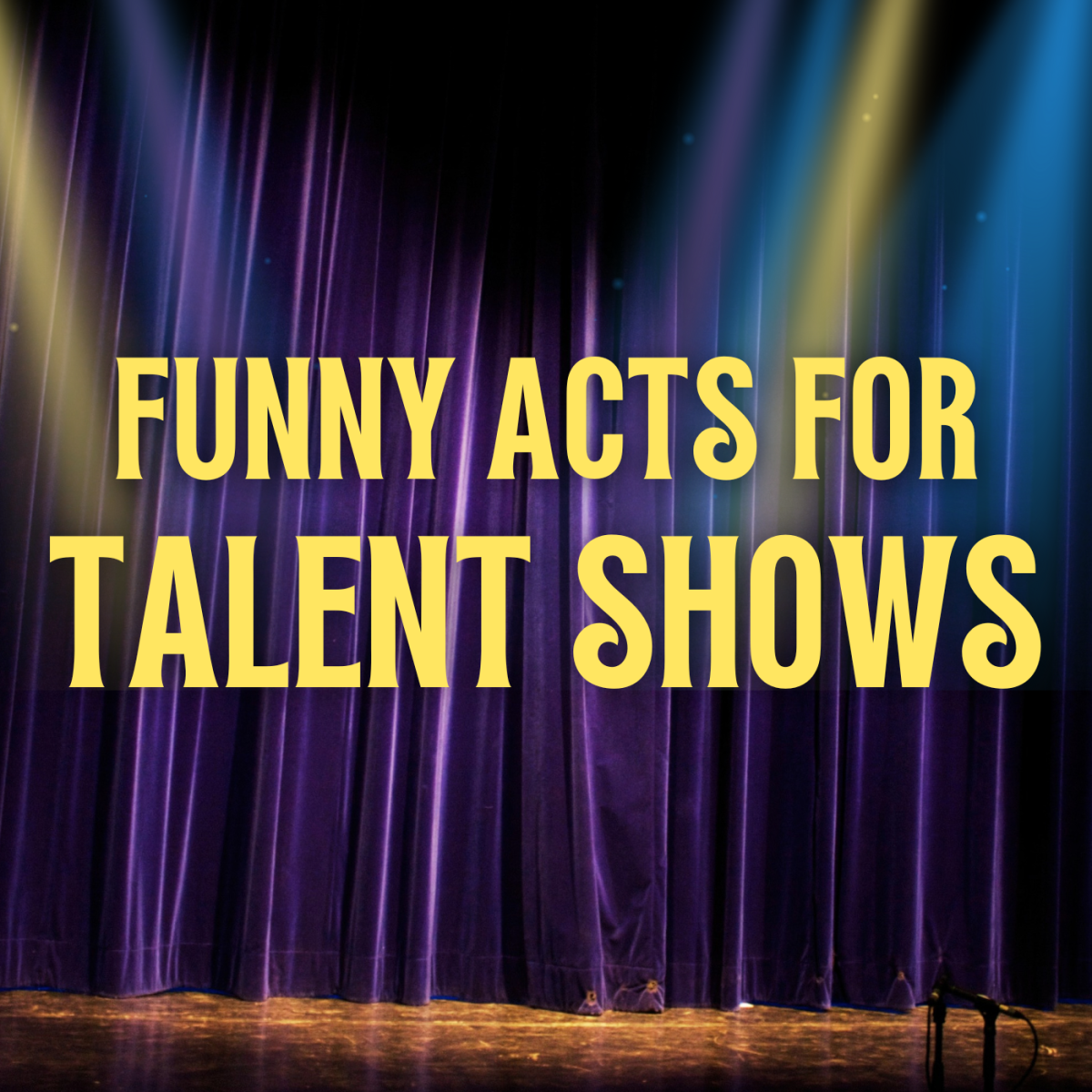 Funny Talent Show Ideas for Kids or Adults