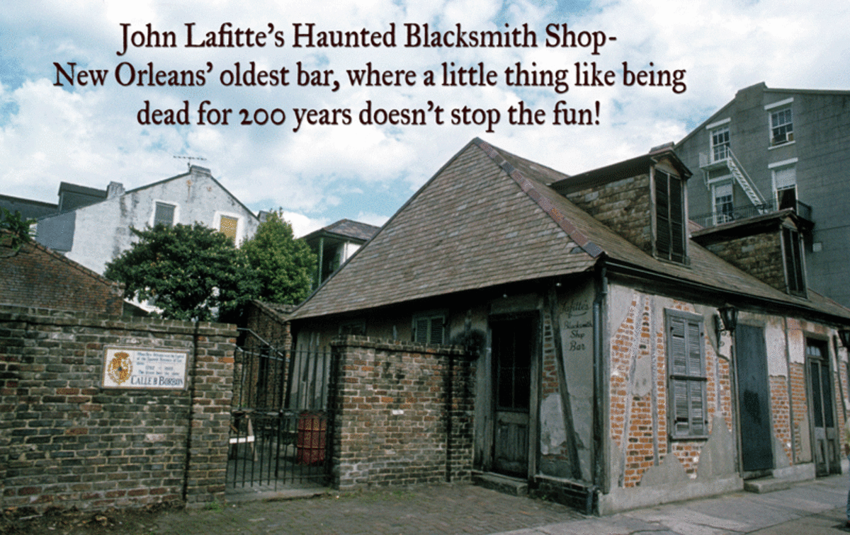 New Orleans Haunted History- Jean Lafitte's Blacksmith Shop