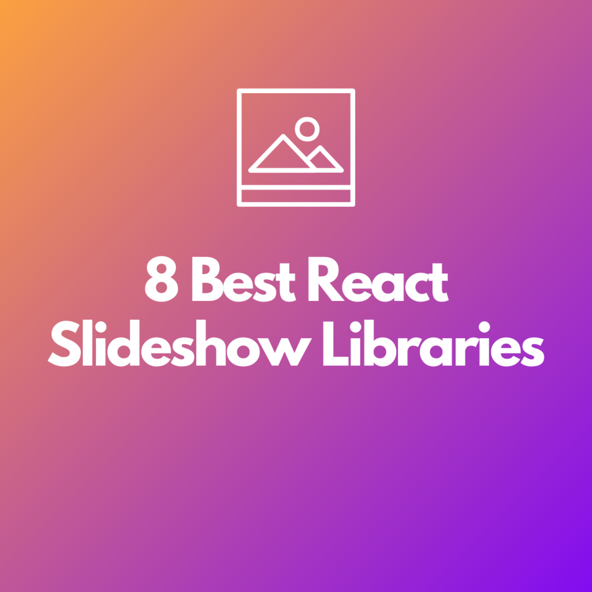 In this guide, we'll be taking a look at the best React slideshow libraries and components!