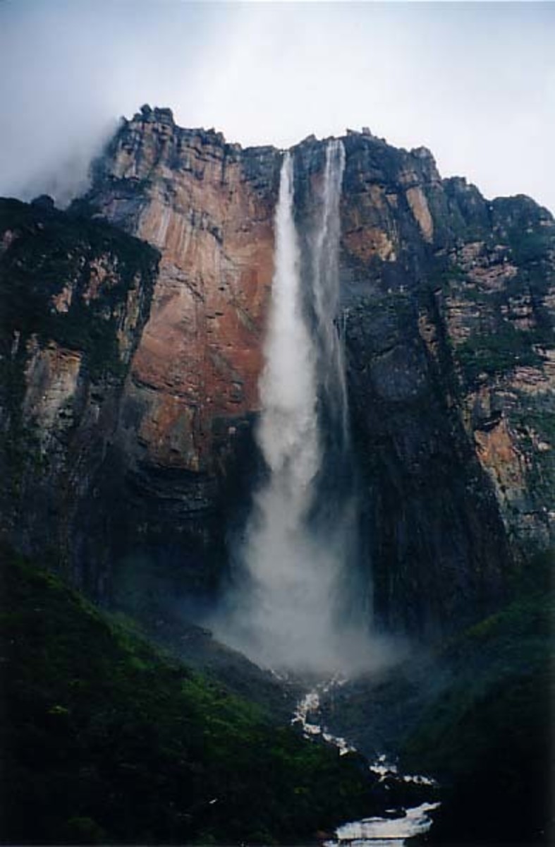 Venezuela has the highest waterfall in the world called Angel Falls.