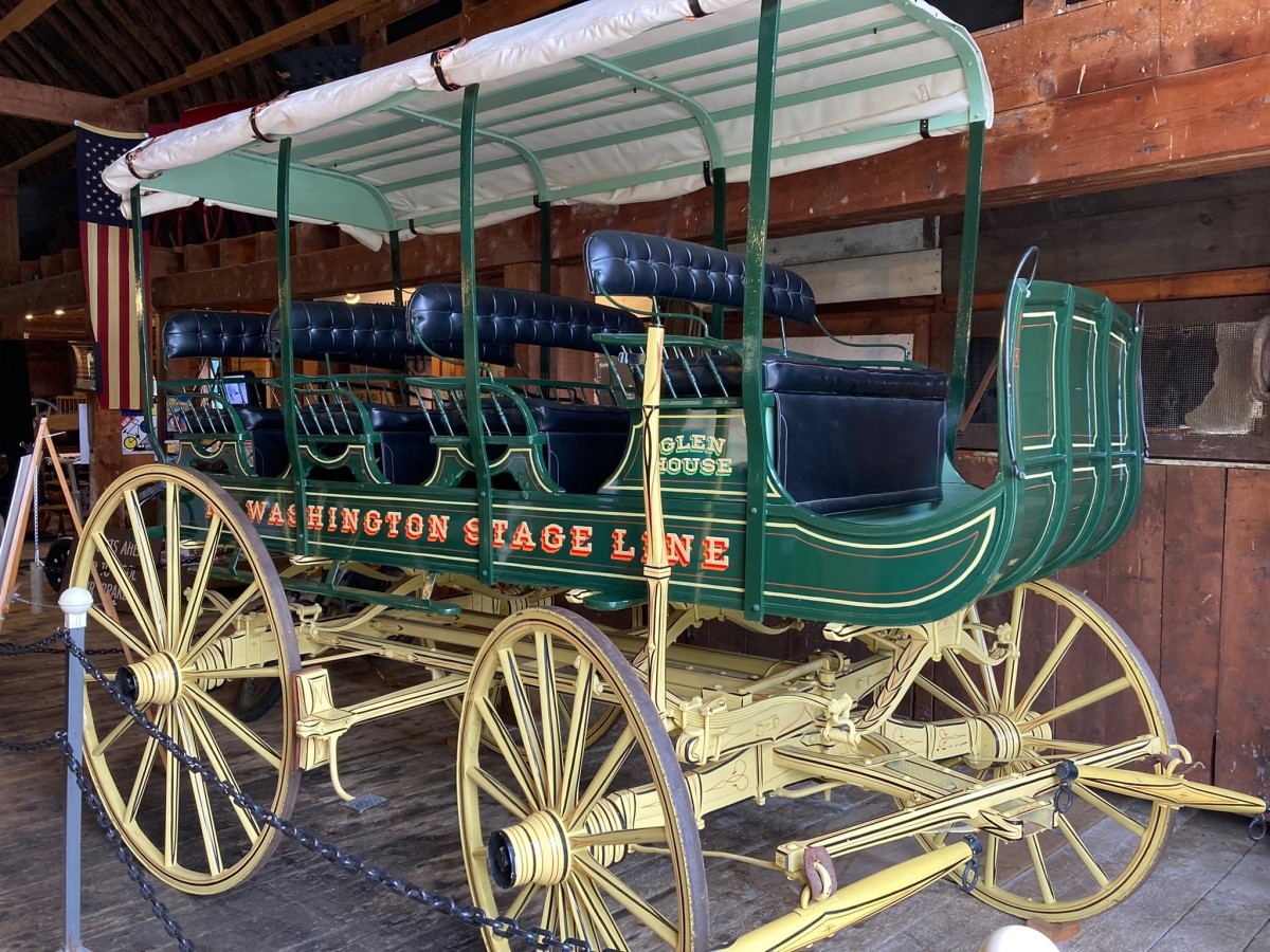Early Stage Coach used to take visitors to the top of Mount Washington.