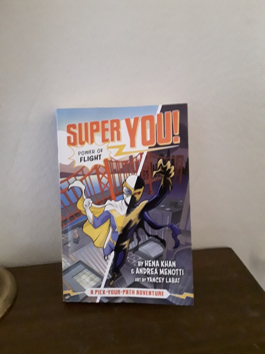 Hero or Villain Interactive Graphic Chapter Book for Readers to Choose Their Path in Using Superpowers