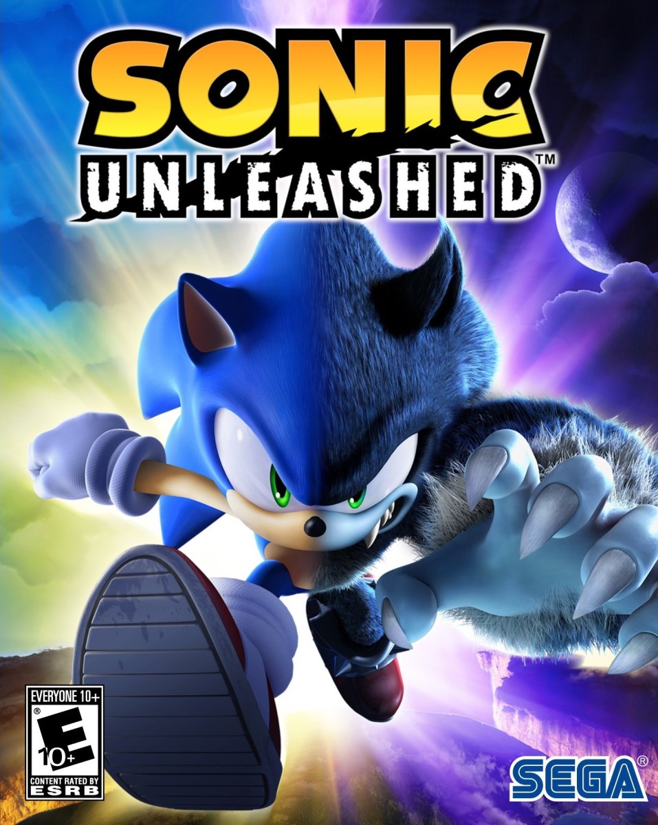 "Sonic Unleashed" Cover Art