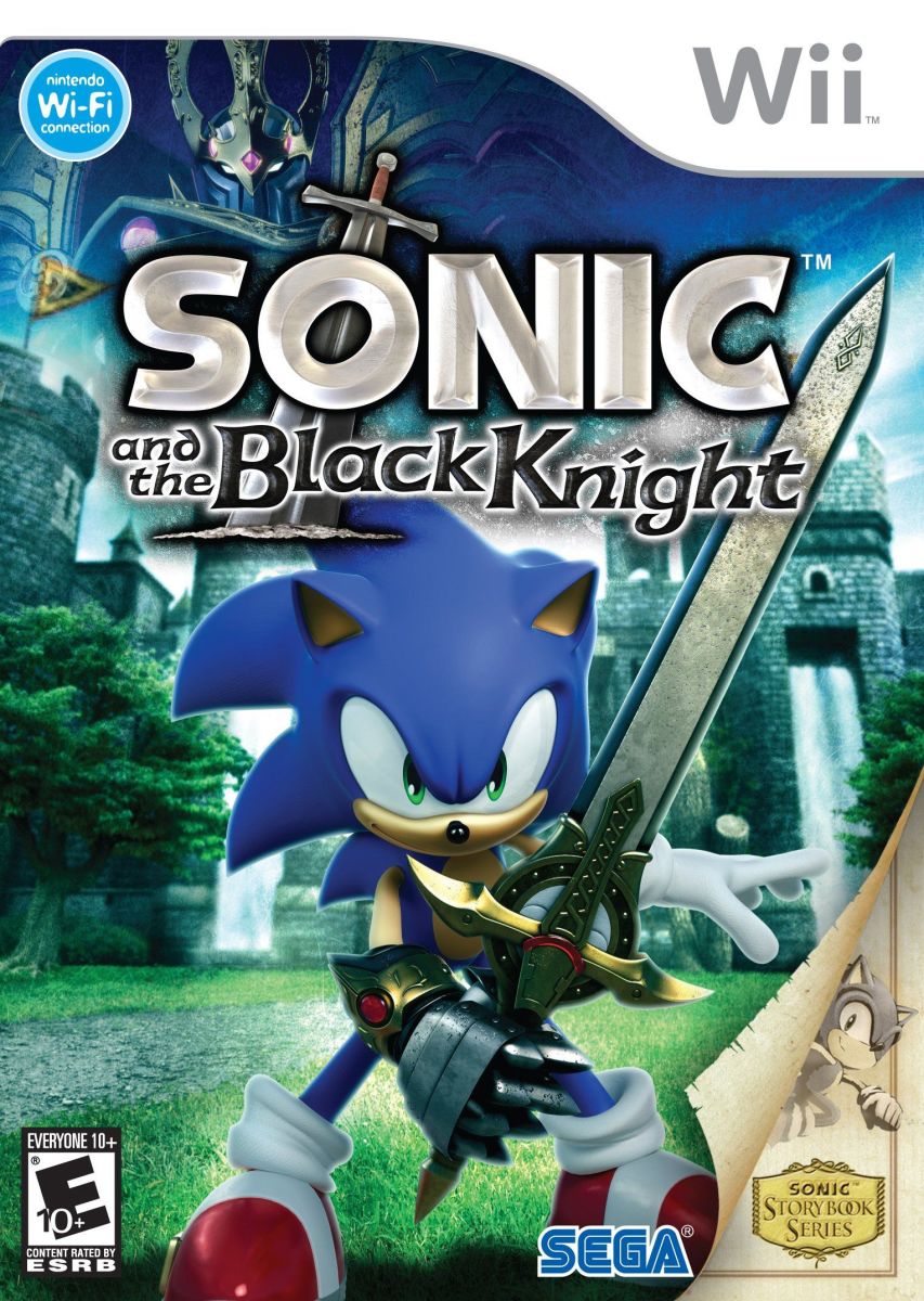 "Sonic and the Black Knight" Cover Art
