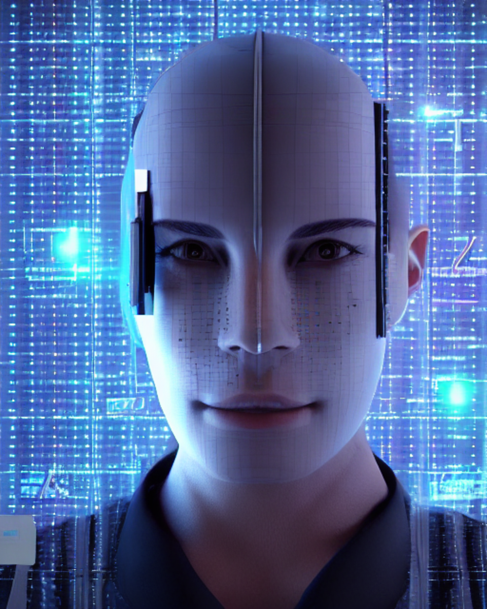 Facial recognition is one of the many modern-day uses of AI.