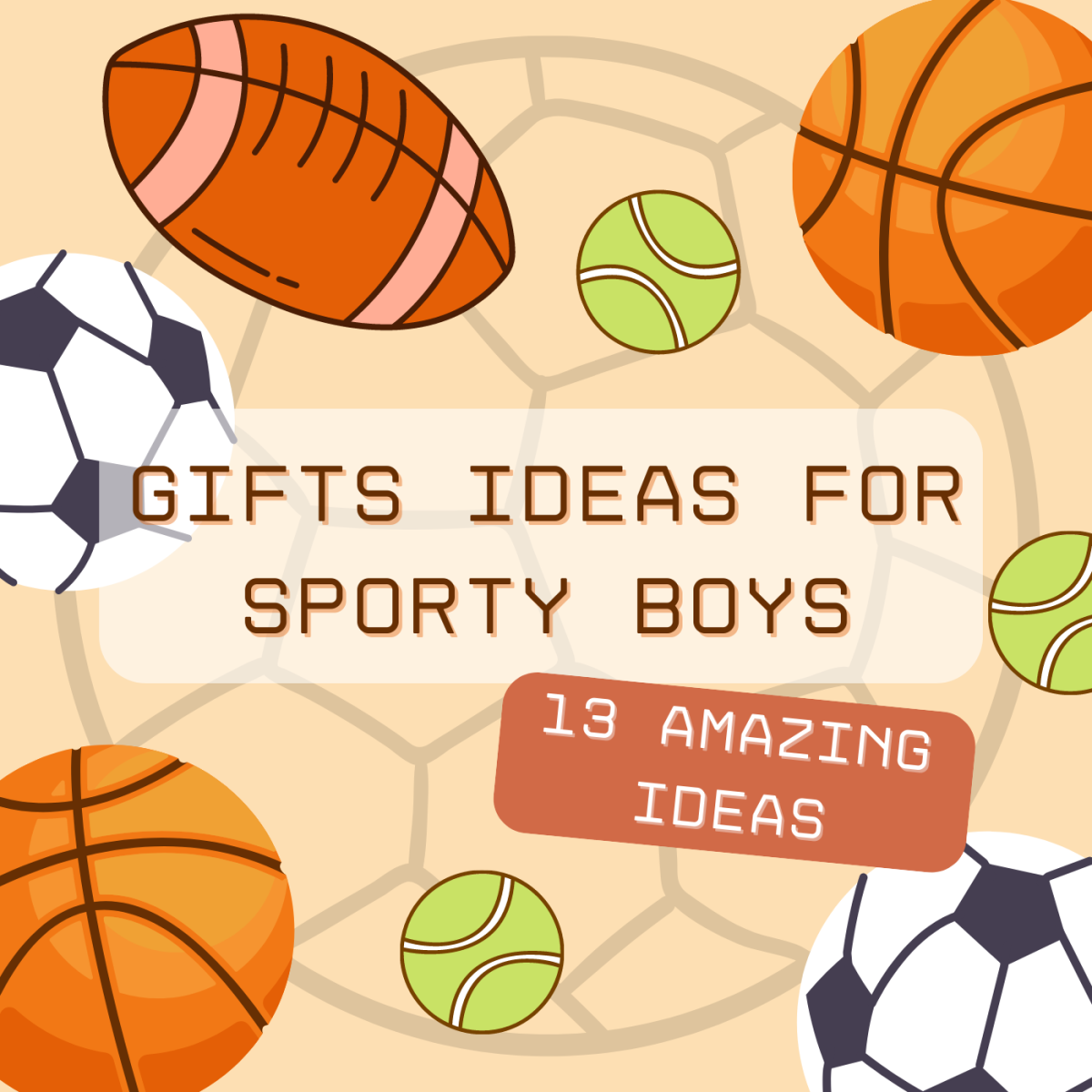 Gifts for guys who like sports and being active.
