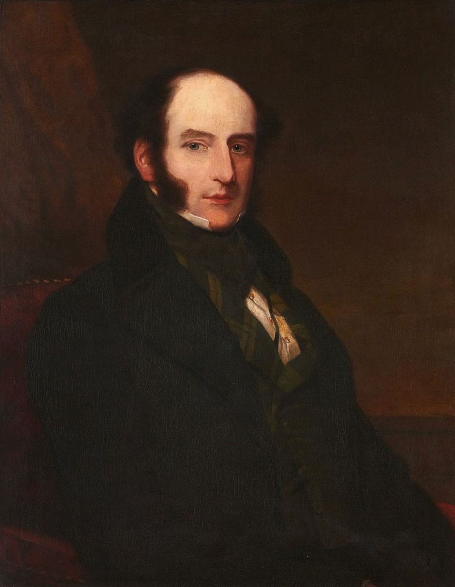 S.J. Stump's 1847 portrait of Robert Liston. 