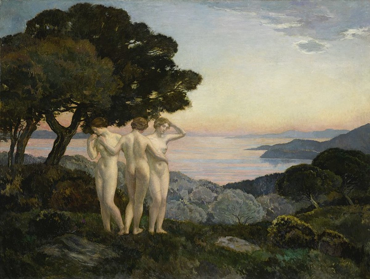 The Three Graces by René-Émile Ménard