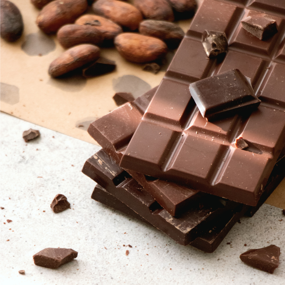 Which type of chocolate melts the fastest?