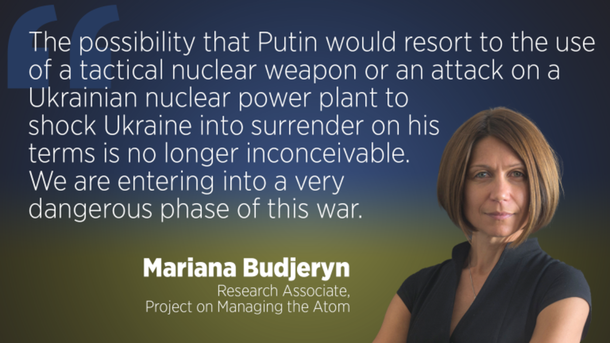 Lessons of the Ukraine Conflict Nuclear war and Deterrence