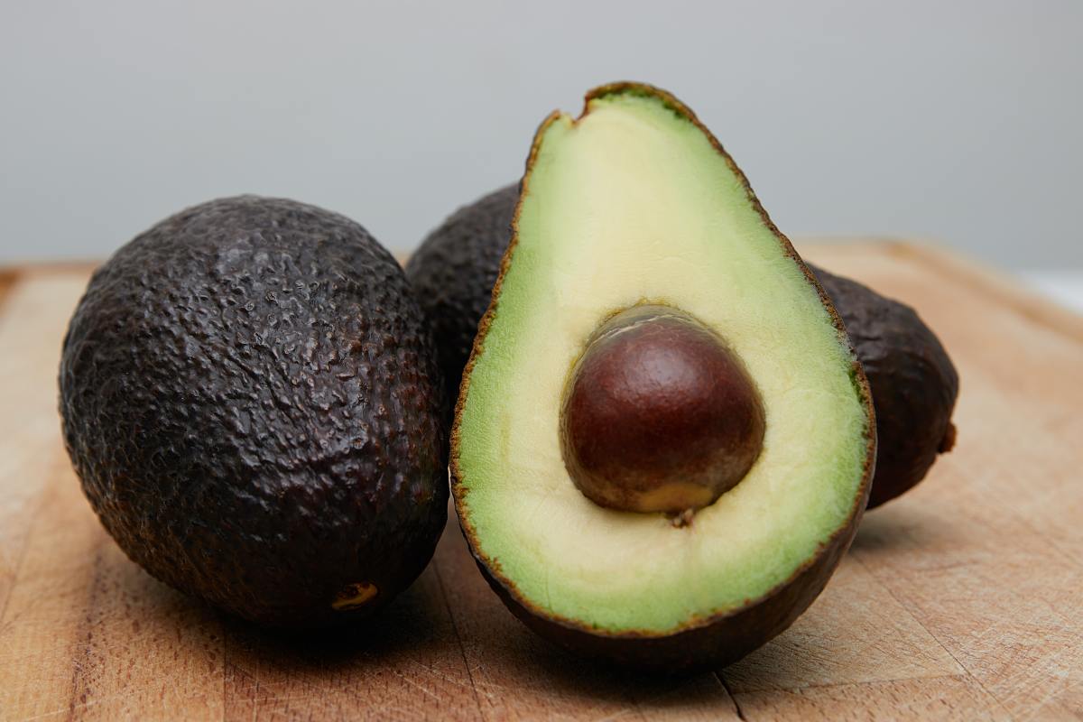 A ripe avocado is also a nourishing skin ingredient.