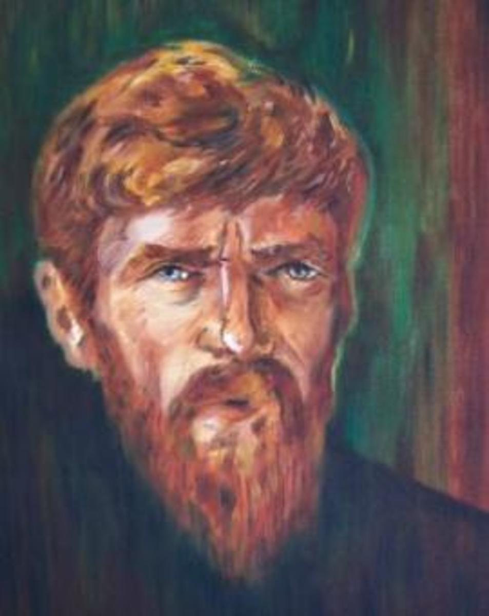 A PORTRAIT OF D.H. LAWRENCE  FROM THE  MIKE BOLDT GALLERY
