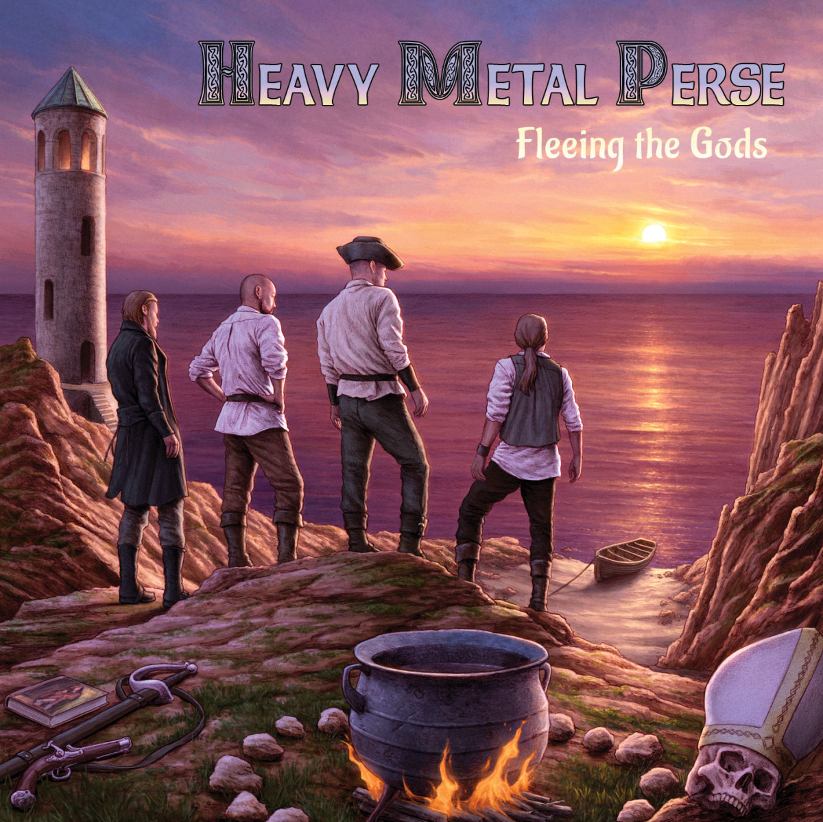 Heavy Metal Perse, "Fleeing The Gods" (2022)