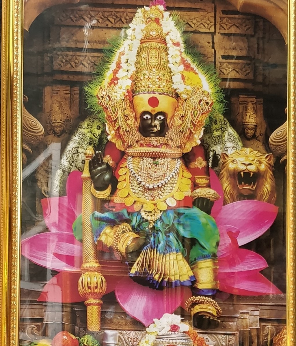 Mahalakshmi of Kolhapur, Maharashtra, India