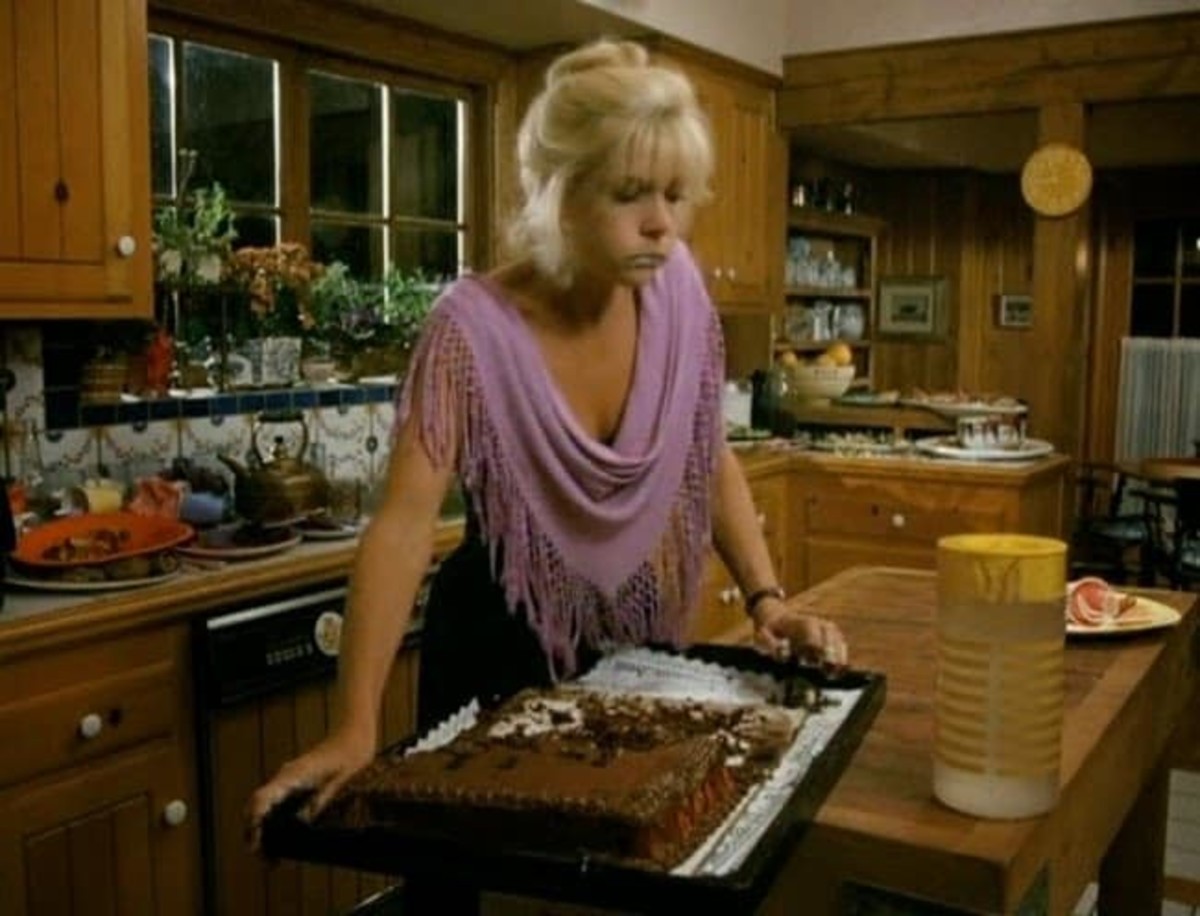 Fearing that she's not perfect, Kate (Meredith Baxter-Birney) only eats when no one else is around