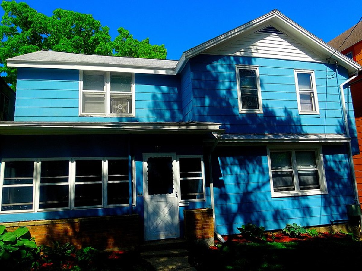In the Low Country of South Carolina and Georgia many people paint their houses blue in the belief that this will ward off evil spirits.