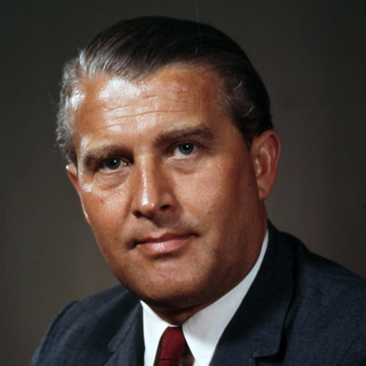 Wernher von Braun, creator of the Saturn V Rocket.
