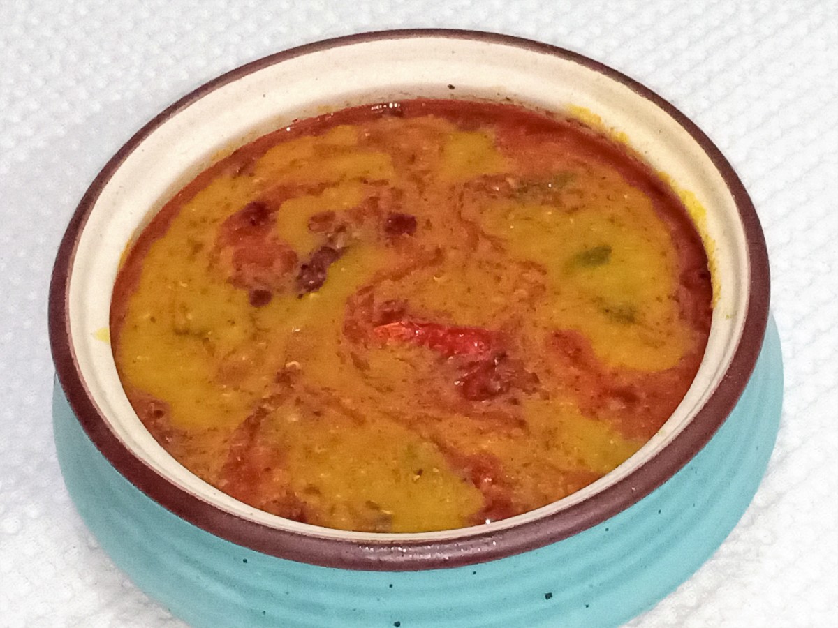 Lal Masoor Dal Tadka: Indian-Style Red Lentil Curry Recipe