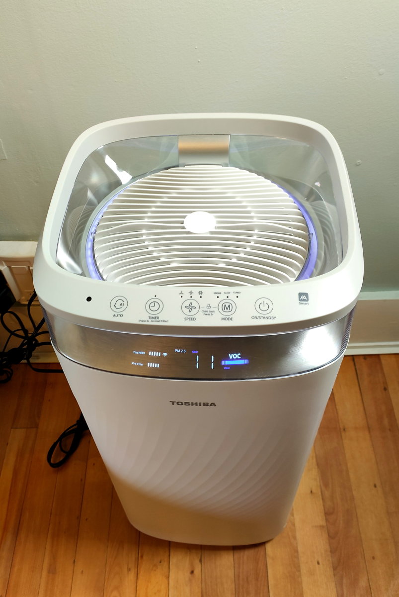 The Toshiba Air Purifier for Large Rooms: A Review