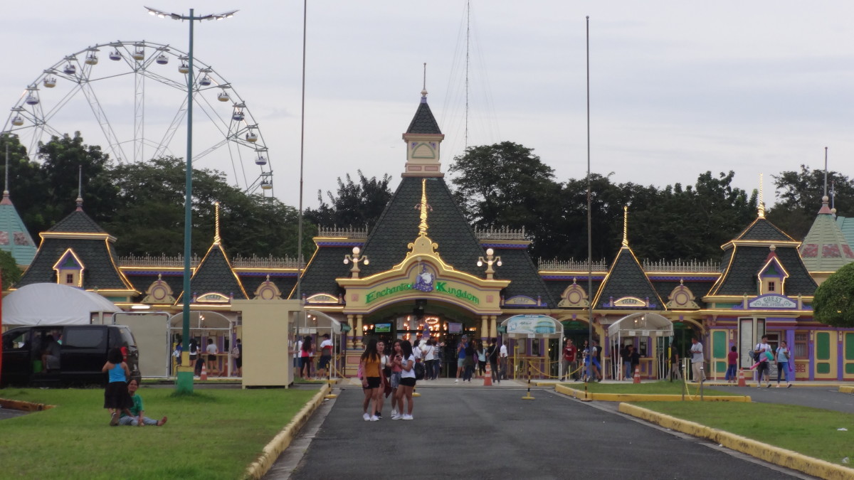 Enchanted Kingdom has a variety of themed attractions in addition to it's seven themed zones.