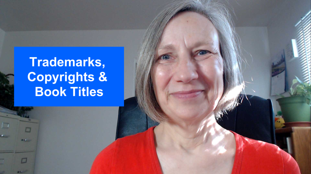 Trademarks, Copyrights, and Book Title Issues