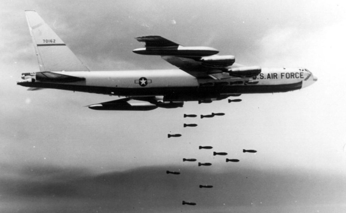 Laos was prolifically bombed by the U.S. Air Force.