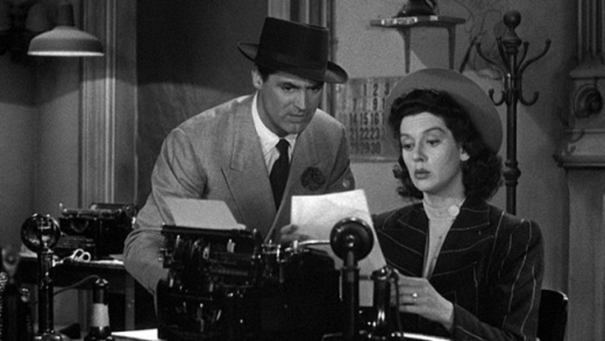 Rosalind Russell's genius was keeping up with Cary Grant's ad libs.