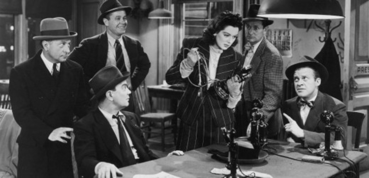 "His Girl Friday" reinvented comedy with expert use of overlapping dialogue.
