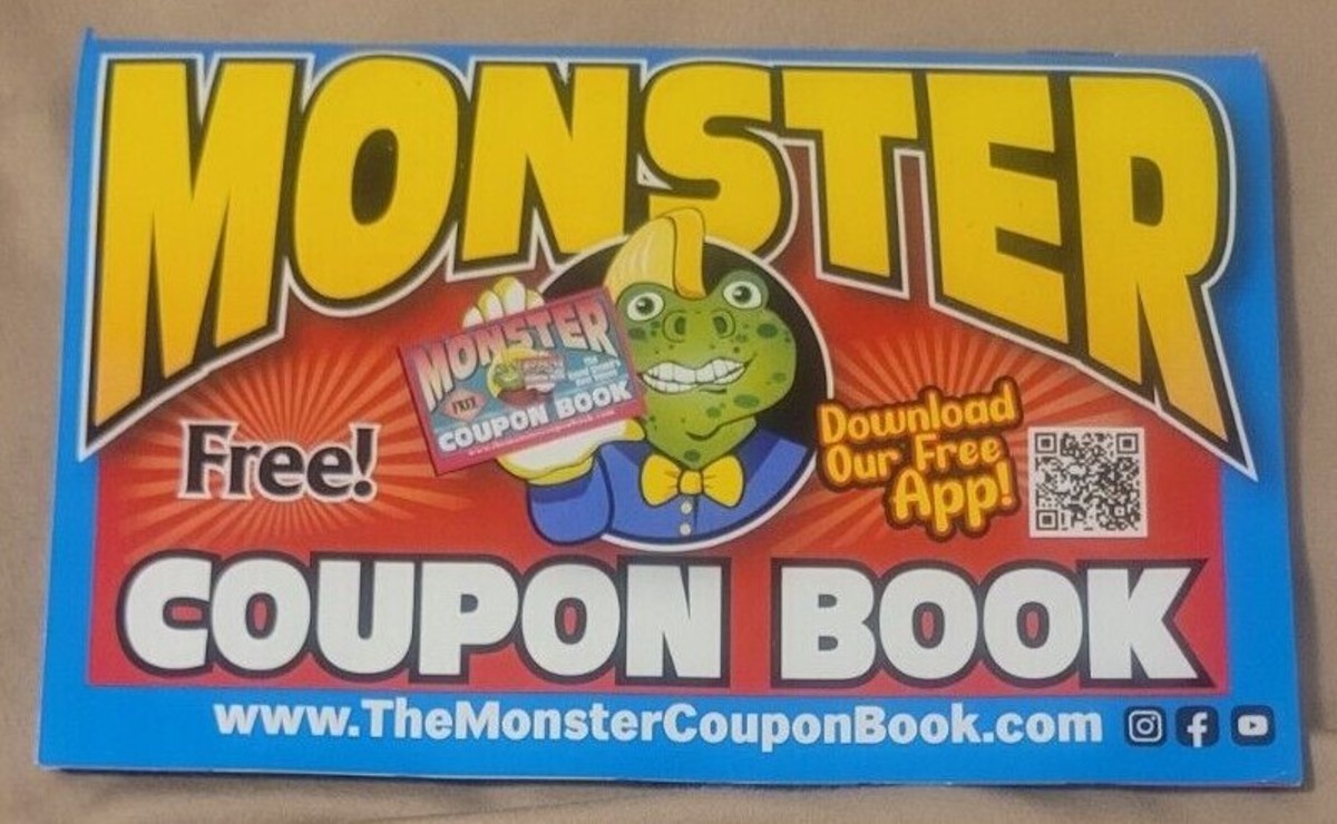 The Monster Coupon Book, 2022