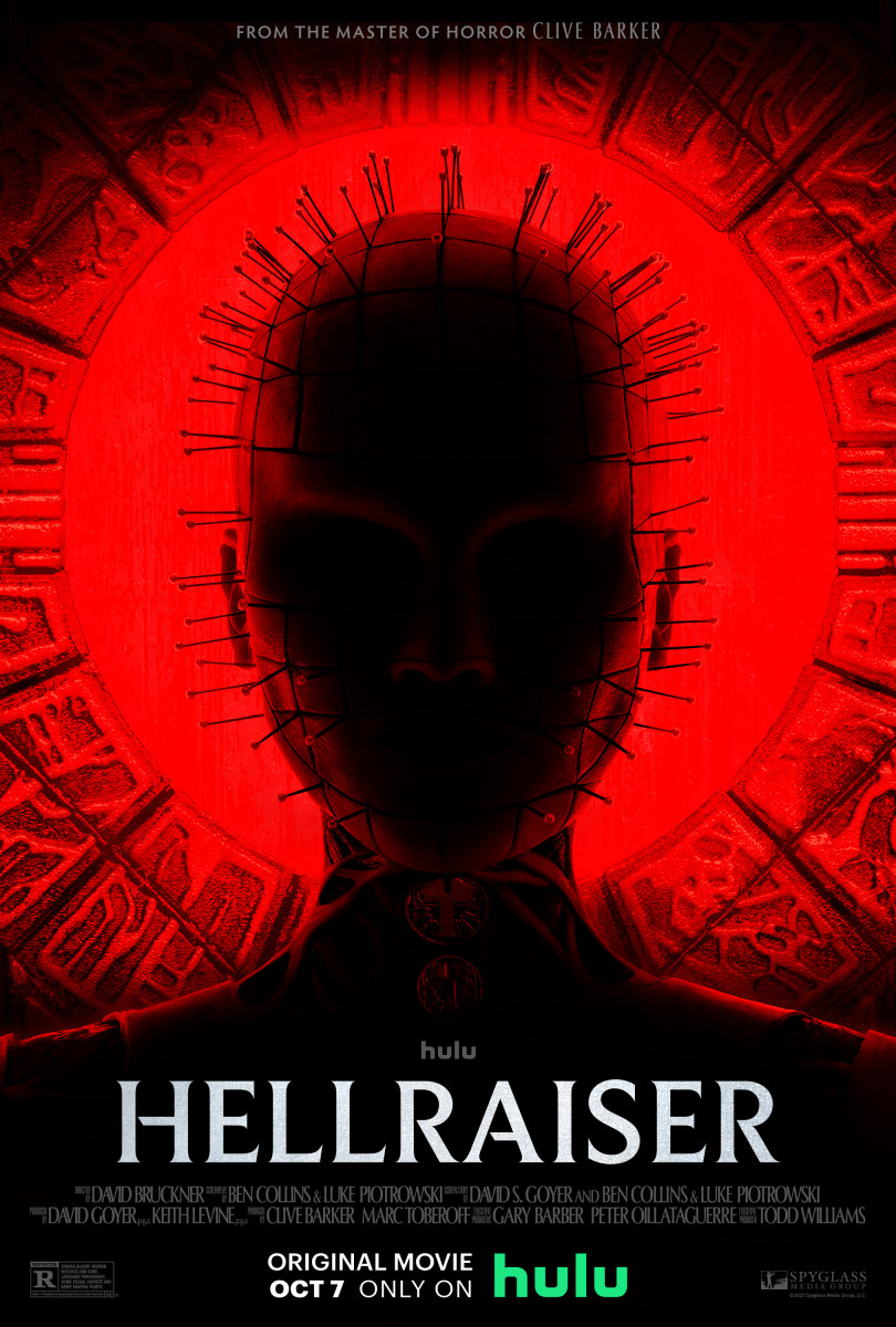Hellraiser (2022) movie poster.