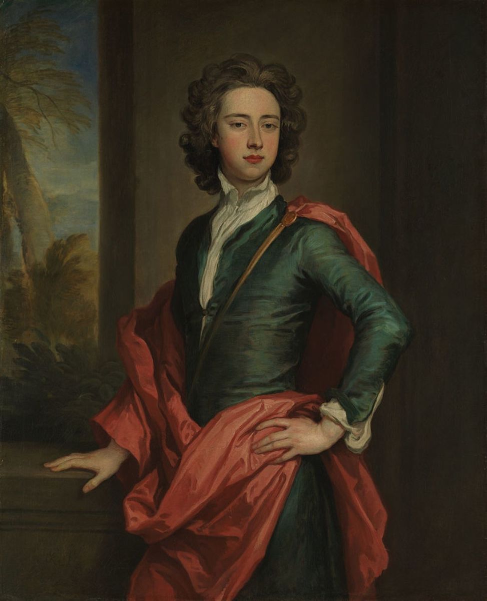 Charles Beauclerk, 1st Duke of St. Albans. He was the son of Nell Gwyn and Charles II. The line is now on its 14th duke.