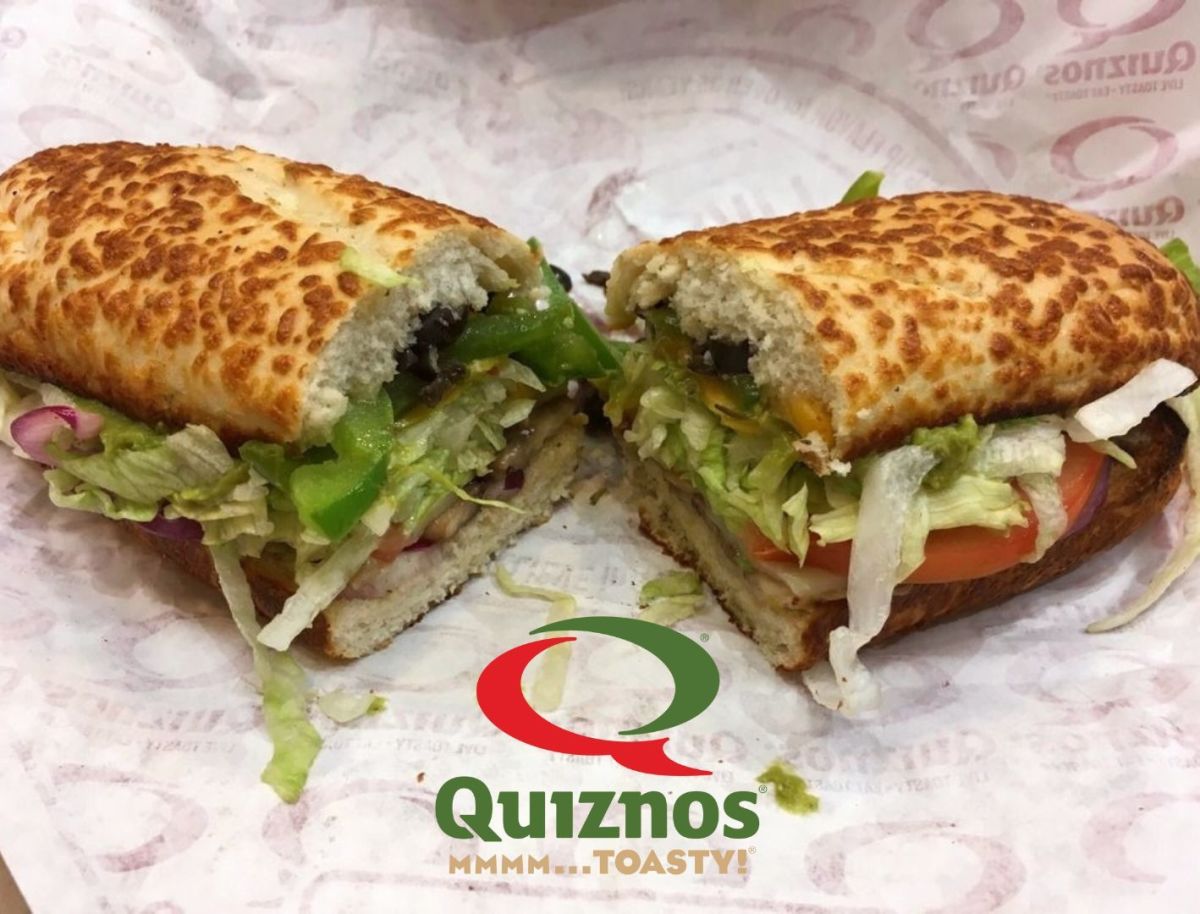 Quiznos, full of gross toppings!