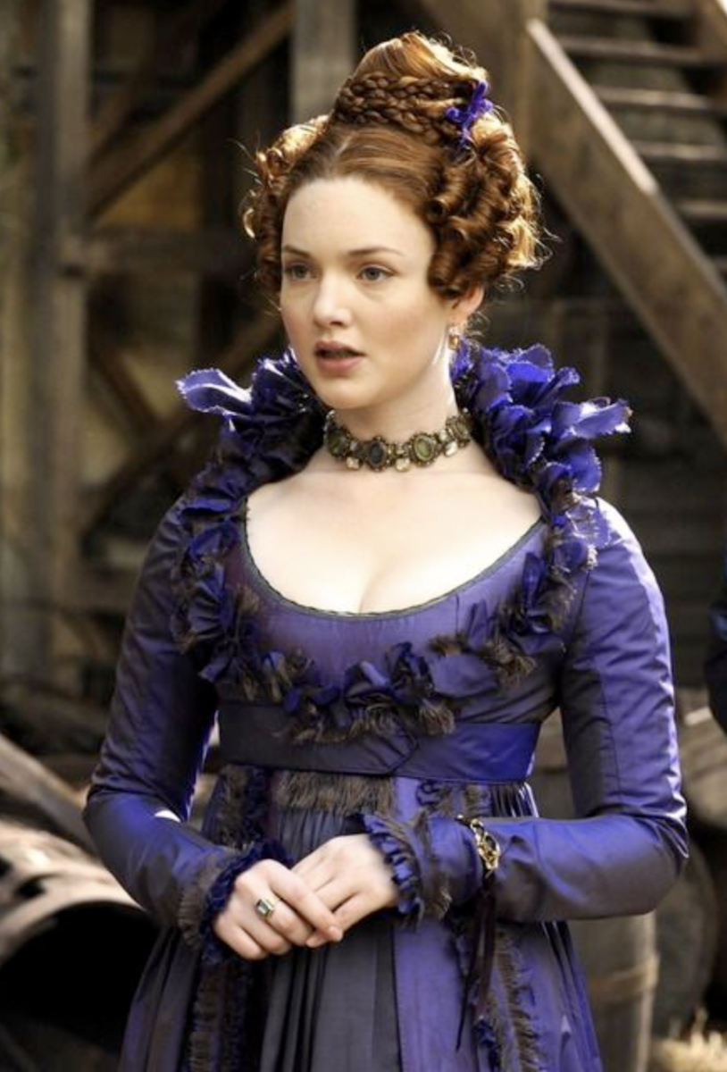 Holliday Grainger as Estella from Great Expectations
