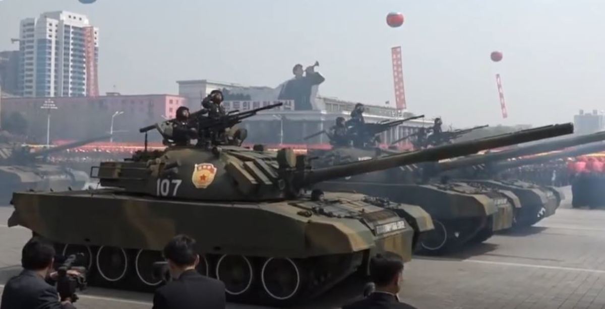 The Old and Problematic North Korean Tanks