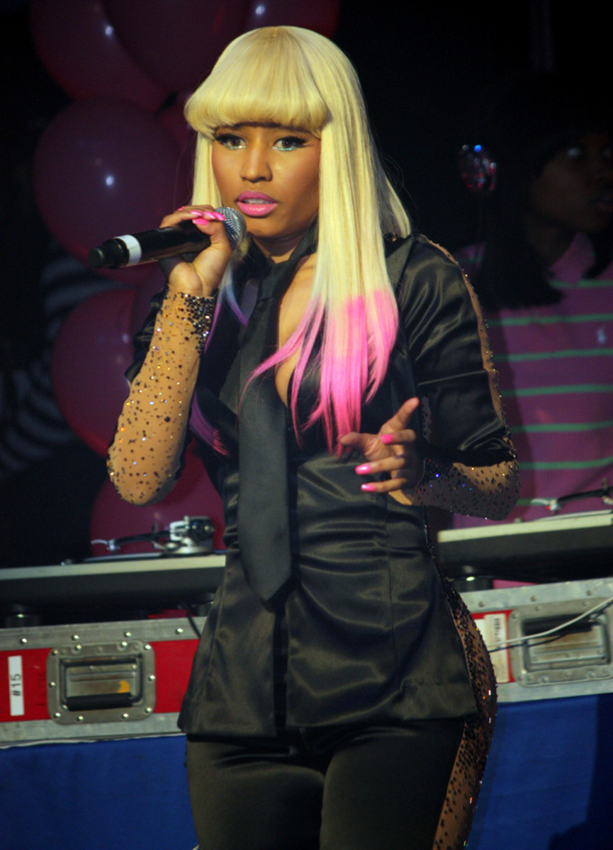Nicki Minaj at Hammerstein Ballroom in New York City, November 26, 2010.