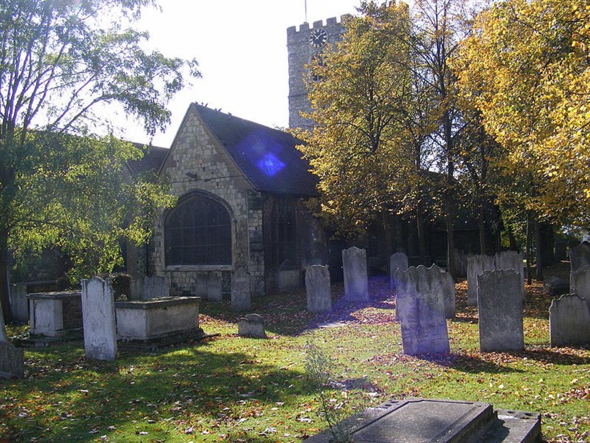 This church graveyard was where Stephen Port dumped three bodies. The gay community asked if the victims had been straight women would the police have been so tardy in their investigation?