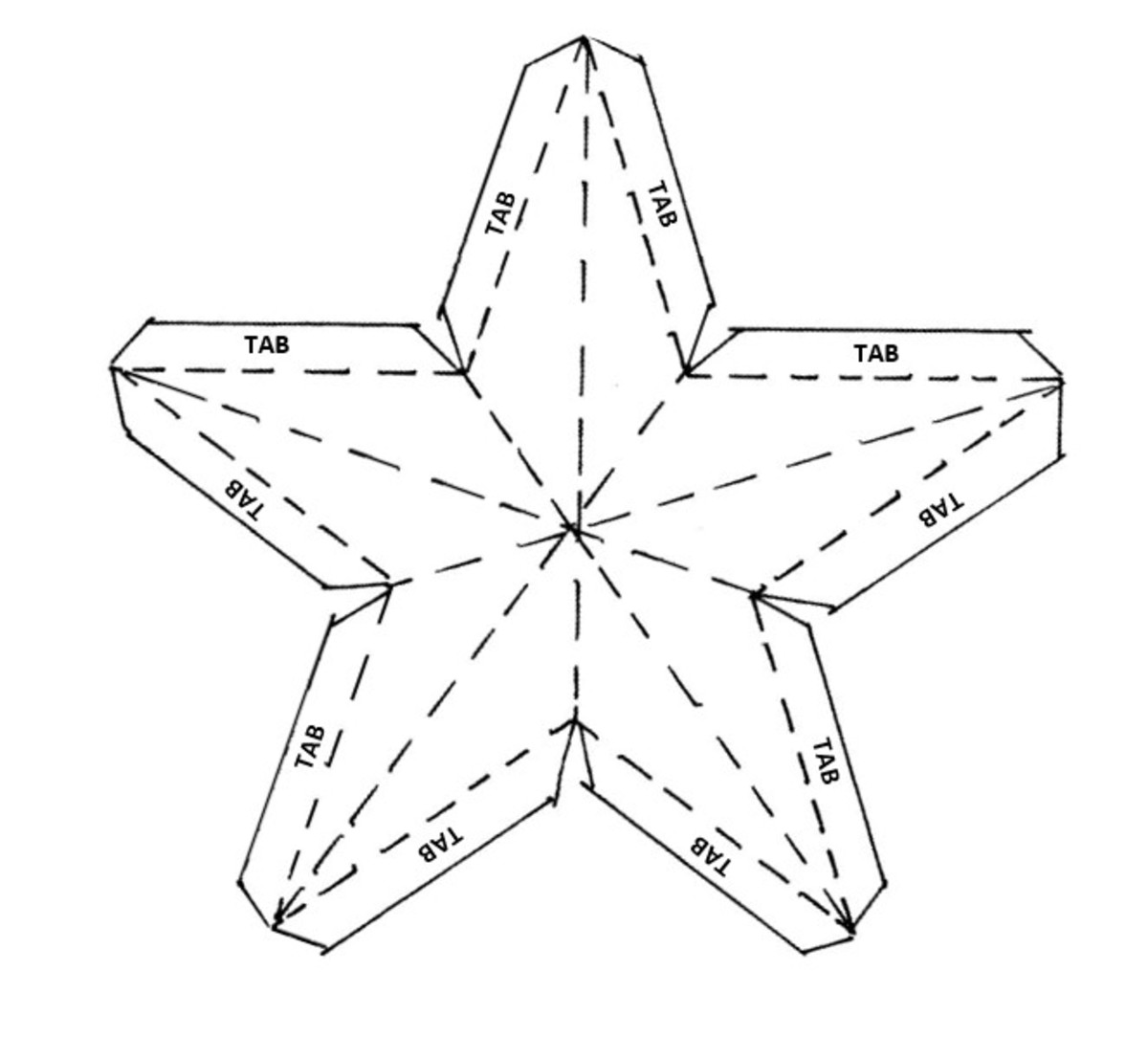 Christmas Star Template