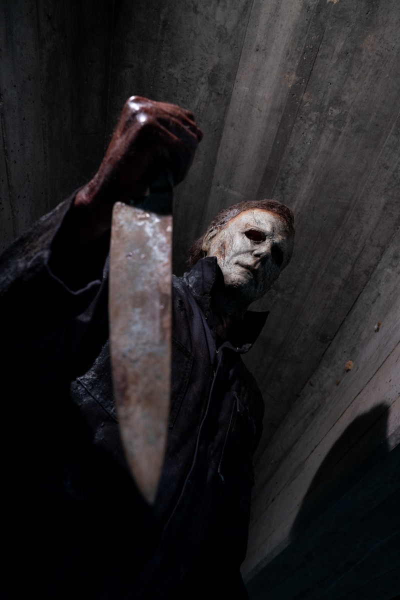 Michael Myers (James Jude Courtney) in, "Halloween Ends."