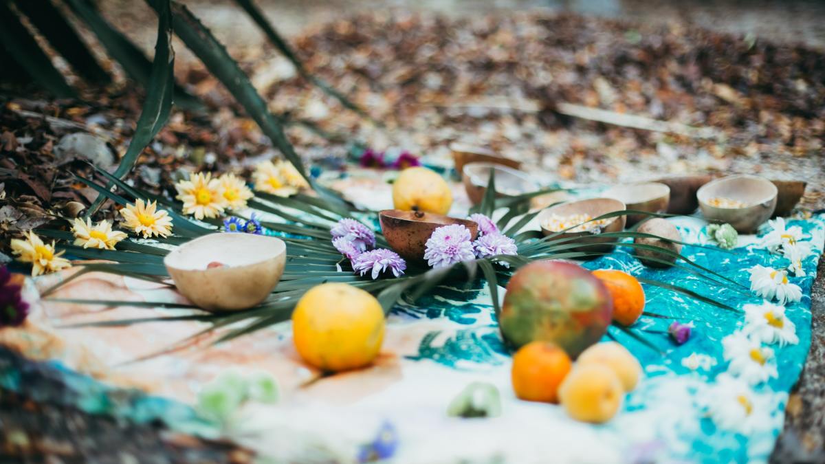 The New Moon is a great time to refresh your altar or create sacred space.