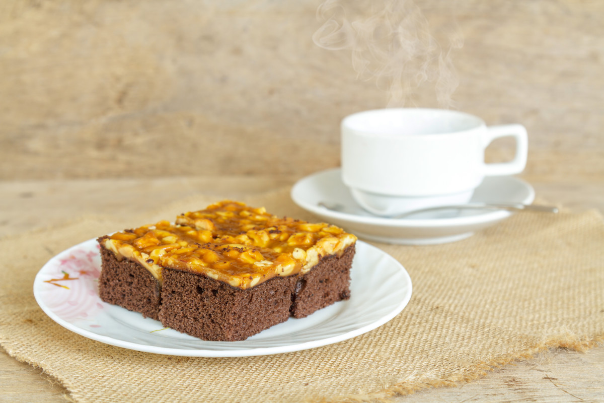 Toffee Cake Afternoon Snack